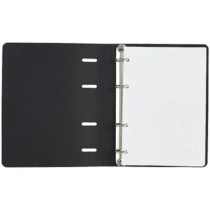 Тетрадь на кольцах в клетку Listoff, "Black style. 5", 120 листов - фото 2