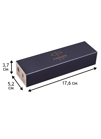 Ручка подарочная шариковая синяя, IM Black CT, Parker - фото 8