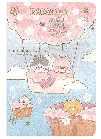 Тетрадь в клетку Kairui, Young and happy, 32 листа, в ассортименте - фото 1