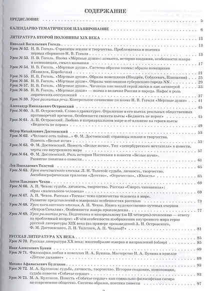 Литература. 9 класс (II полугодие). Планы-конспекты для 54 уроков. Базовый уровень - фото 2