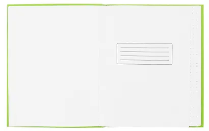Книга для записей А5+ 96л тчк. "Свежий лайм" интеграл.перепл., матов.ламин., выб.лак - фото 3