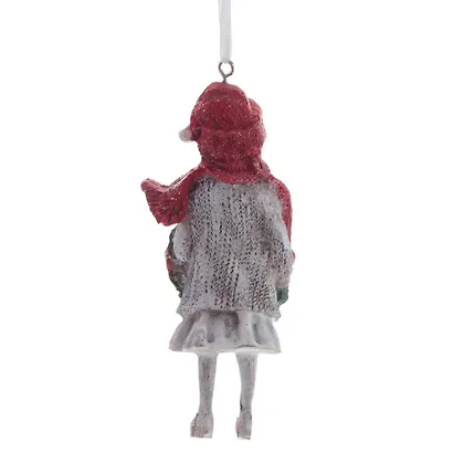 Изделие декоративное подвесное Девочка, Мальчик, 6 вариантов (6х4х11) - фото 3