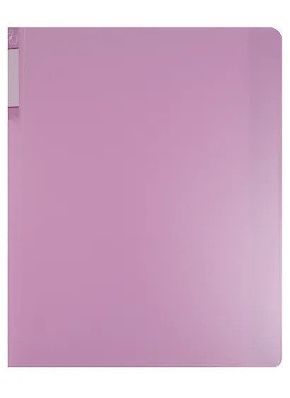 Папка A4 60ф "Gems" розовый, пластик 0,7мм - фото 1