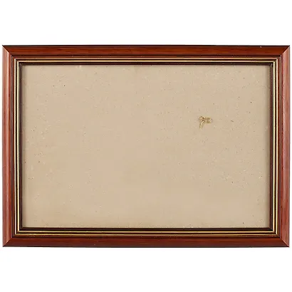 Рама со стеклом, пластик, коричневая, 20 х 30 см - фото 1