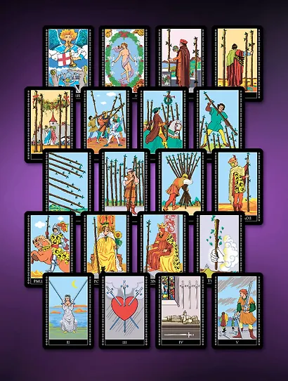 Таро Уэйта. Тайная колода Мастера. 78 карт + 2 новые карты Старших Арканов - фото 7