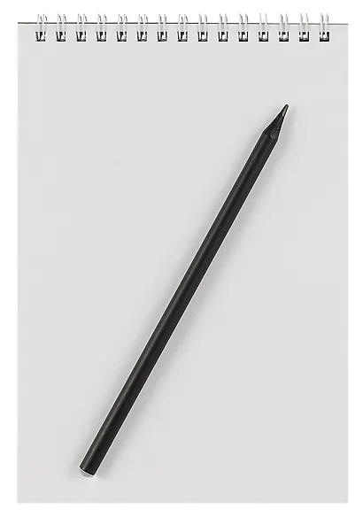 Скетчбук А5 40л "Flower", 120г/м2, обложка крафт картон, выборочный лак, евроспираль - фото 2