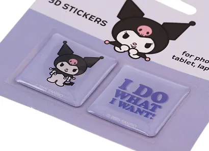 3D стикеры Sanrio I do what I want! (2 шт) - фото 3