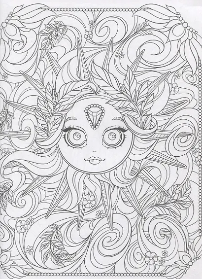 РАСКРАСКА-АНТИСТРЕСС. КАРТЫ ТАРО - фото 2