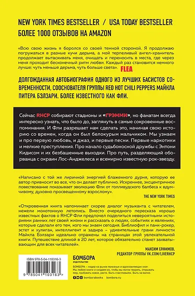 Моя безумная история: автобиография бас-гитариста RHCP (Acid for the children) - фото 2