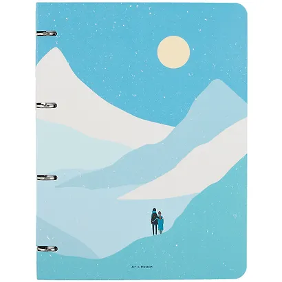 Тетрадь на кольцах в клетку Be Smart, Freedom, А4, 120 листов - фото 1