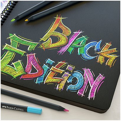 Карандаши цветные «Black Edition», Faber-Castell, 12 цветов - фото 5