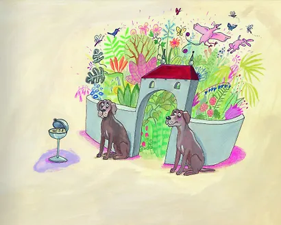 Пантера в чудесном саду - фото 3