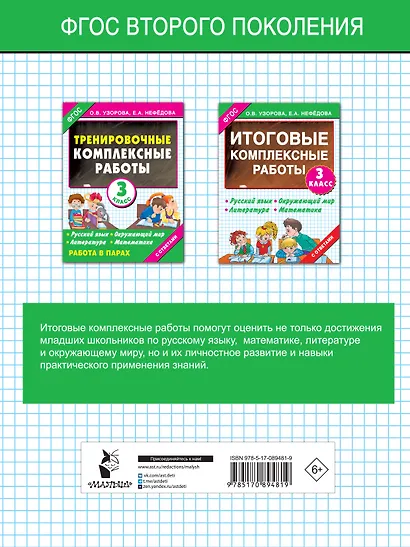 3000 примеров !(офс) 3 кл.ФГОС Итоговые комплексные работы - фото 2