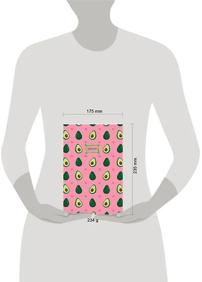 Тетрадь в клетку Эксмо, "Авокадо", 60 листов - фото 3