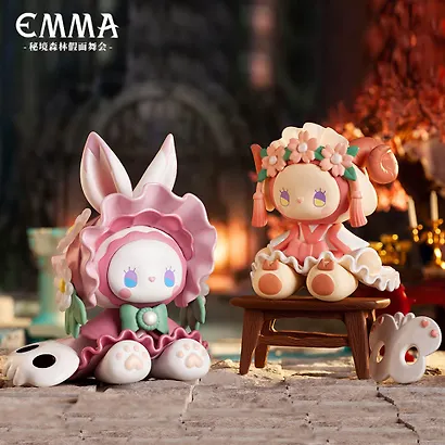 Коллекционная фигурка Лесной маскарад, 11см, 12-Luckyemma-01, Blind Box, Lucky Emma 15+ - фото 5