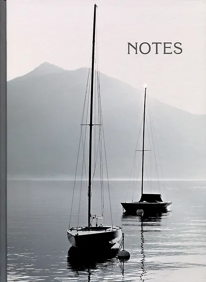 Книга для записей А4 160л кл. "В заливе" 7БЦ, глянцевая ламинация - фото 1