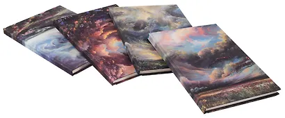Книга для записей А5 96л "Sky" тв.обл., ассорти - фото 2
