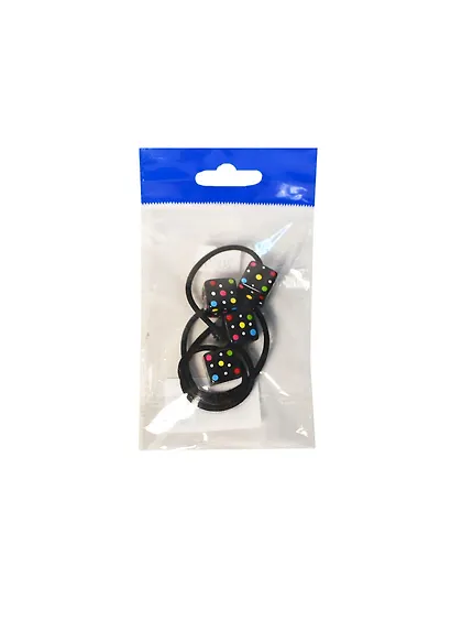 Резинка для волос Кубики М (2 шт.) в ассортименте - фото 1