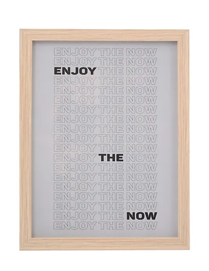 Фоторамка 15*20 "Enjoy the now" светлое дерево - фото 1