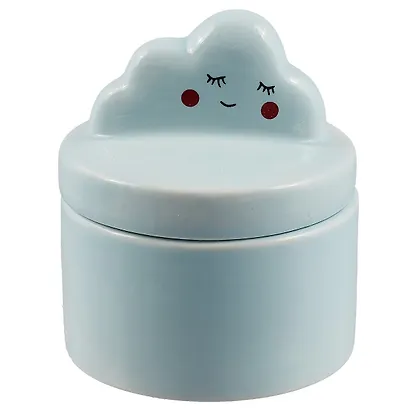 Шкатулка Облачко (керамика) (7,5х8,5)(12-06934-2004) - фото 1