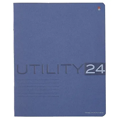 Тетрадь в клетку Альт, Utility, 24 листа, в ассортименте - фото 1