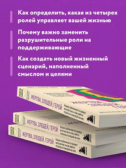 Жертва, злодей, герой. Какие субличности живут внутри нас и как найти подход к каждой из них - фото 6