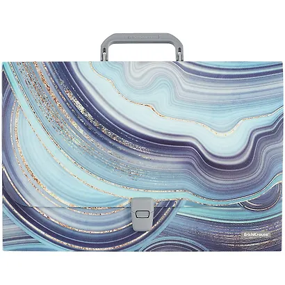 Портфель А4+ "Marble Kyanite" пластик, инд.уп., Erich Krause - фото 1