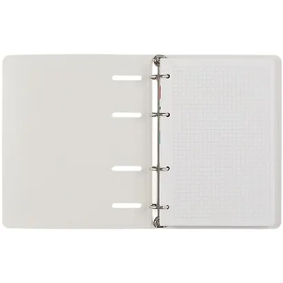 Тетрадь на кольцах в клетку Listoff, "Pantone line 177С", 120 листов - фото 2