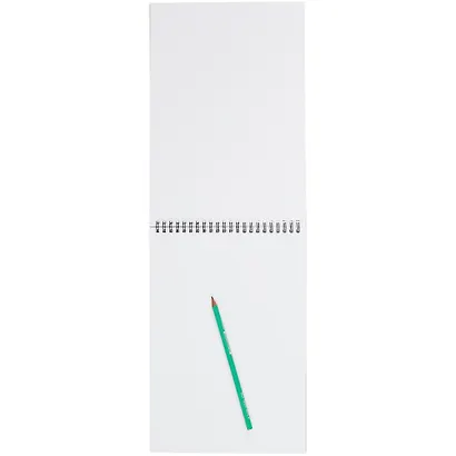 Скетчбук А4 40л "Медвежонок" белый офсет, 120г/м2, тв.обложка, спираль - фото 2