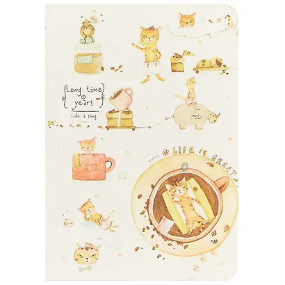 Записная книжка «Жизнь кота», линейка, 20 листов, B7 - фото 4