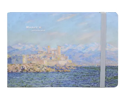 Скетчбук "К.Моне" 130*190, 30 листов, 240г/м2, твердая обложка, в ассортименте - фото 5