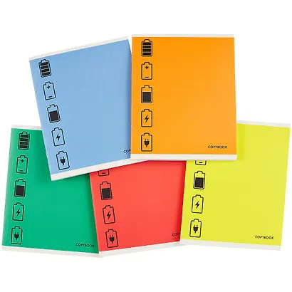 Тетрадь в клетку Listoff, "Заряд энергии", 96 листов, в ассортименте - фото 7