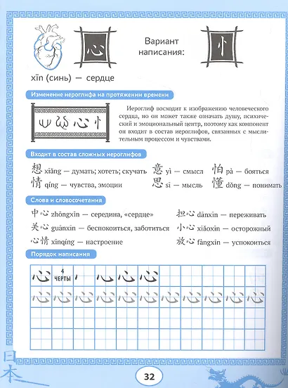 Китайские прописи. Учимся читать и пишем иероглифы - фото 2