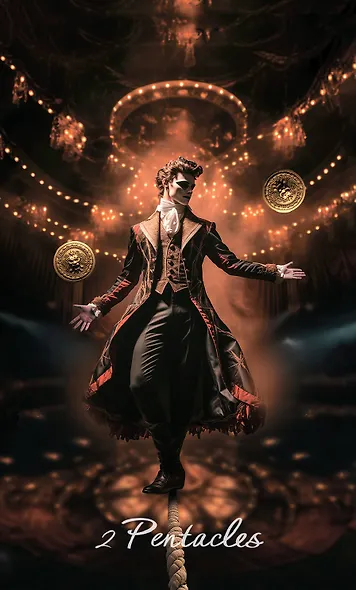 Таро Венецианского цирка (89 карт + инструкция по QR-коду) - фото 15