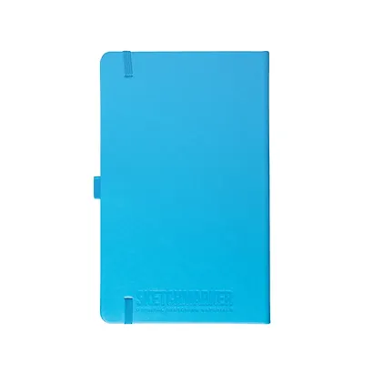 Скетчбук 13*21 80л "Sketchmarker" синий неон, 140г/м2, слоновая кость, тв.обл. - фото 3