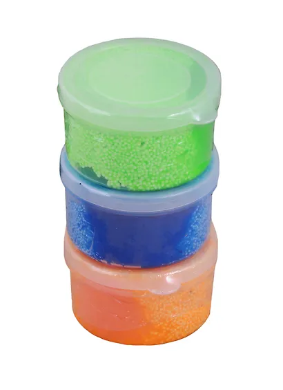 Шариковый пластилин в коробке с окошком, 35 гр. 3 цвета - фото 2