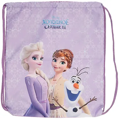 Мешок для сменной обуви "Холодное сердце" 41*49см, индив.уп. - фото 3