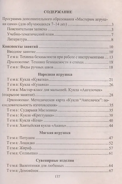 Мастерим игрушки сами. Образовательная программа и конспекты занятий (для обучающихся 7-14 лет) - фото 2