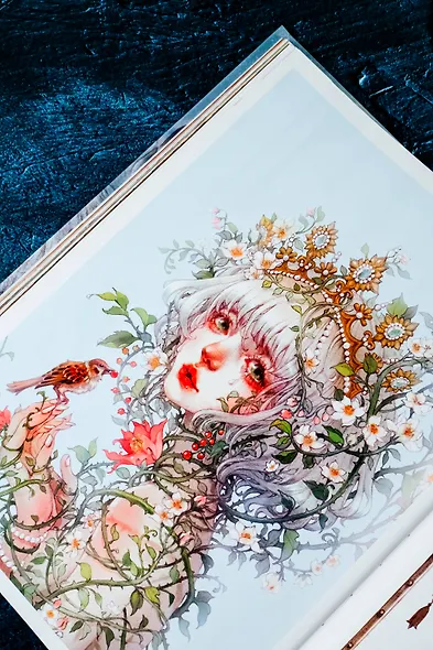 В поисках тени меж цветов. Иллюстрации Гу Гэли - фото 13