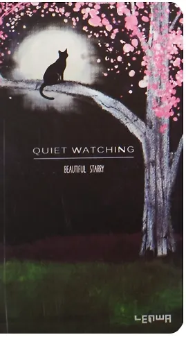 Блокнот "Наблюдающая кошка" - фото 1