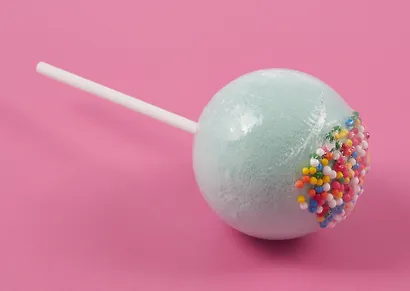 Бомбочка-леденец для ванны Мишка (кокос) (блистер) (70 г) - фото 4