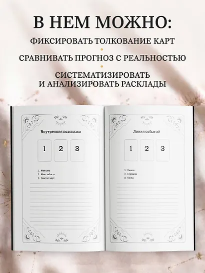 Блокнот для записи раскладов. Колесо фортуны - фото 5