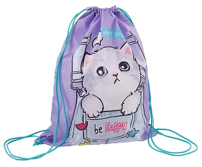 Ранец "Kitten" 2отд., 39*30*18см, 2 кармана, анатомическая спинка, пенал, мешок для обуви - фото 12