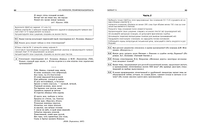 ОГЭ-2024. Литература. Тренировочные варианты. 25 вариантов - фото 9