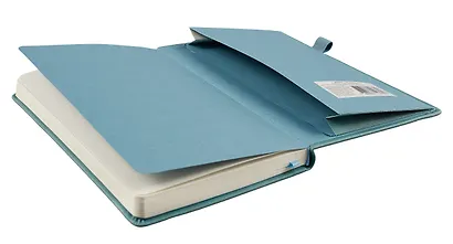 Книга для записей А5 120л кл. "IN JOY. №4" 7БЦ, иск.кожа, трафаретн.печать, тонир.форзац, скругл.углы, ляссе, резинка, петля д/ручки, карман на задн.форзаце - фото 5