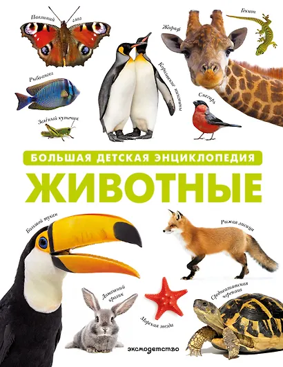 Животные. Большая детская энциклопедия - фото 1
