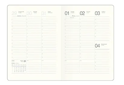 Ежедневник датированный 2026г. А5 176л "Explore" синий, иск.кожа, тв.переплет, обл.поролон, прострочка, тонир.блок, тисн.фольгой, карман, резинка, скругл.углы, 2 ляссе - фото 12