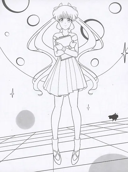 Аниме-раскраска. Косплей - фото 5