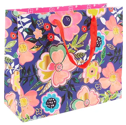 Пакет А4 26*31*12 "Цветы" жен., бум.мат.ламинат - фото 3