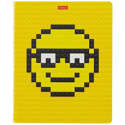 Тетрадь общая «Лего - Smile!», 48 листов в клетку, A5, в ассортименте - Hatber - фото 1